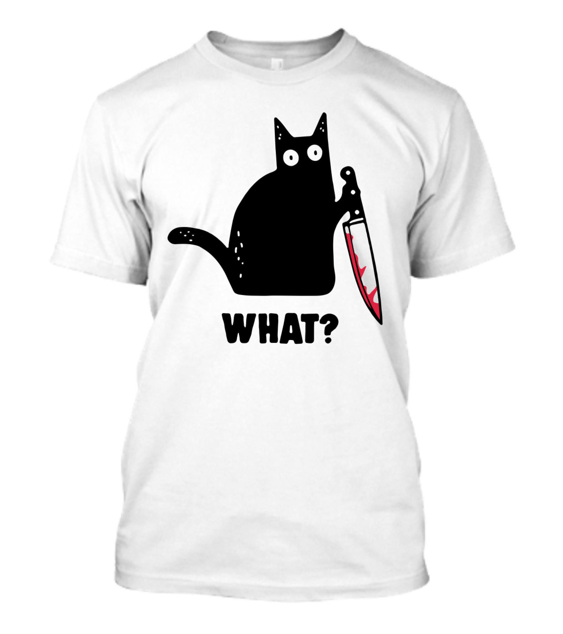 What Cat Knife T-Shirt