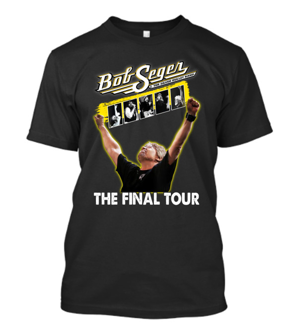 Bob Seger And The Silver Bullet Band The Final Tour Celebratory Concert T-Shirt