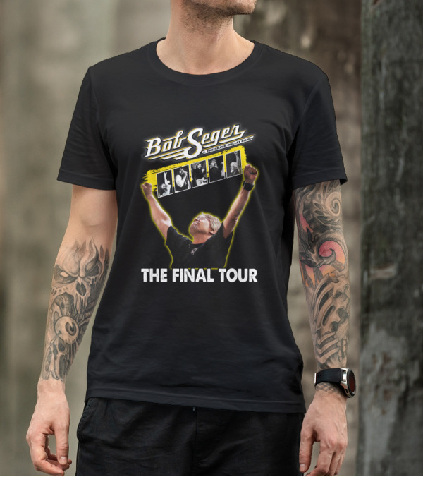 Bob Seger And The Silver Bullet Band The Final Tour Celebratory Concert T-Shirt