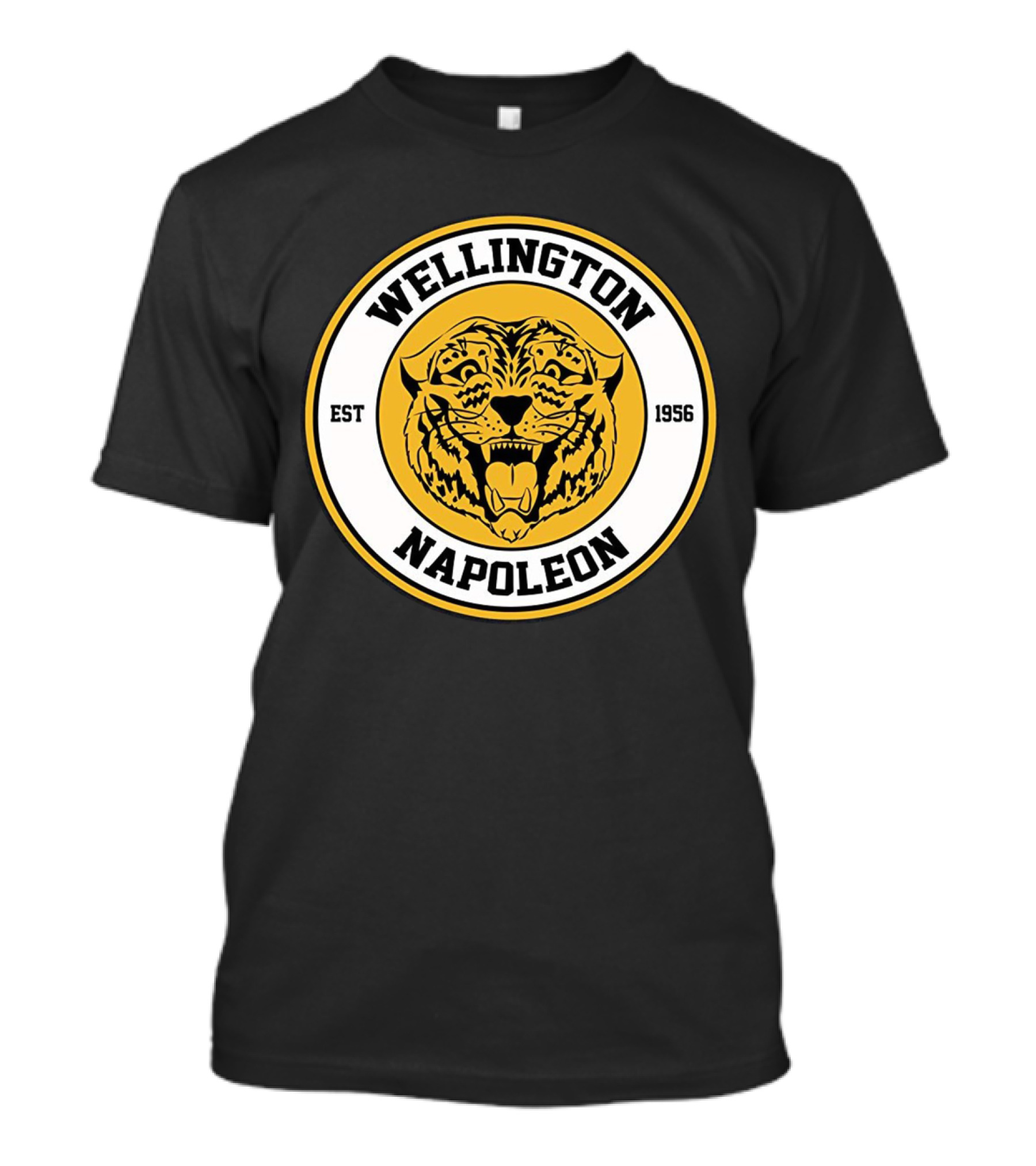 Wellington Napoleon Tigers EST 1956 Tiger Emblem T-Shirt