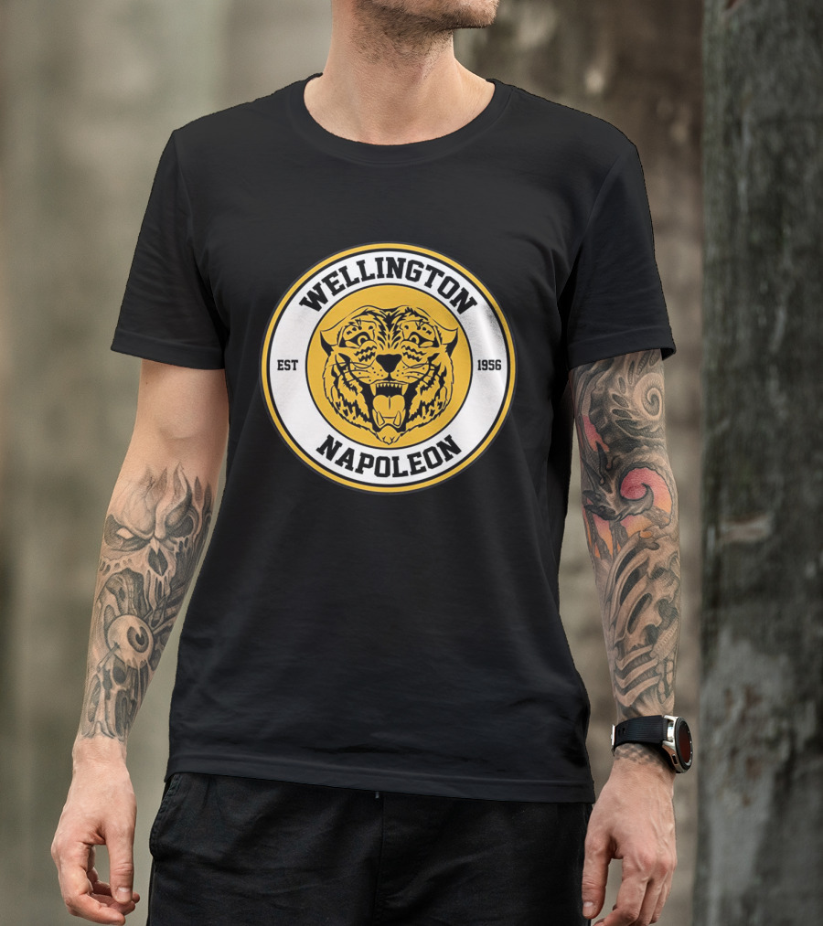 Wellington Napoleon Tigers EST 1956 Tiger Emblem T-Shirt