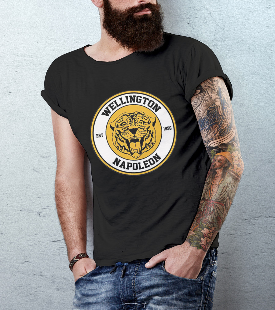 Wellington Napoleon Tigers EST 1956 Tiger Emblem T-Shirt