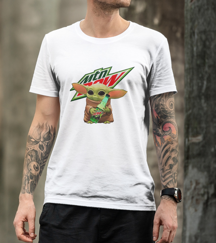 Mtn Dew Baby Yoda T-Shirt