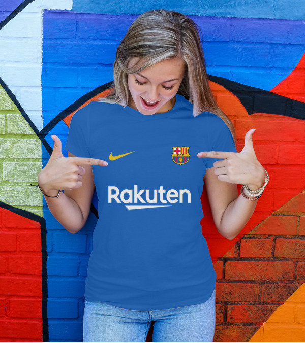 Barcelona Messi One Life One Love One Team FC Barcelona Rakuten T-Shirt