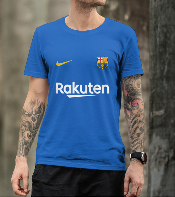 Barcelona Messi One Life One Love One Team FC Barcelona Rakuten T-Shirt