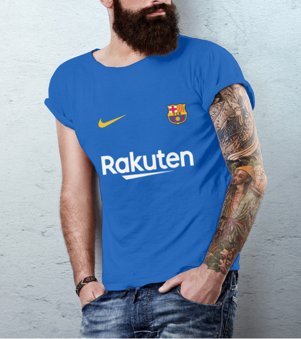 Barcelona Messi One Life One Love One Team FC Barcelona Rakuten T-Shirt