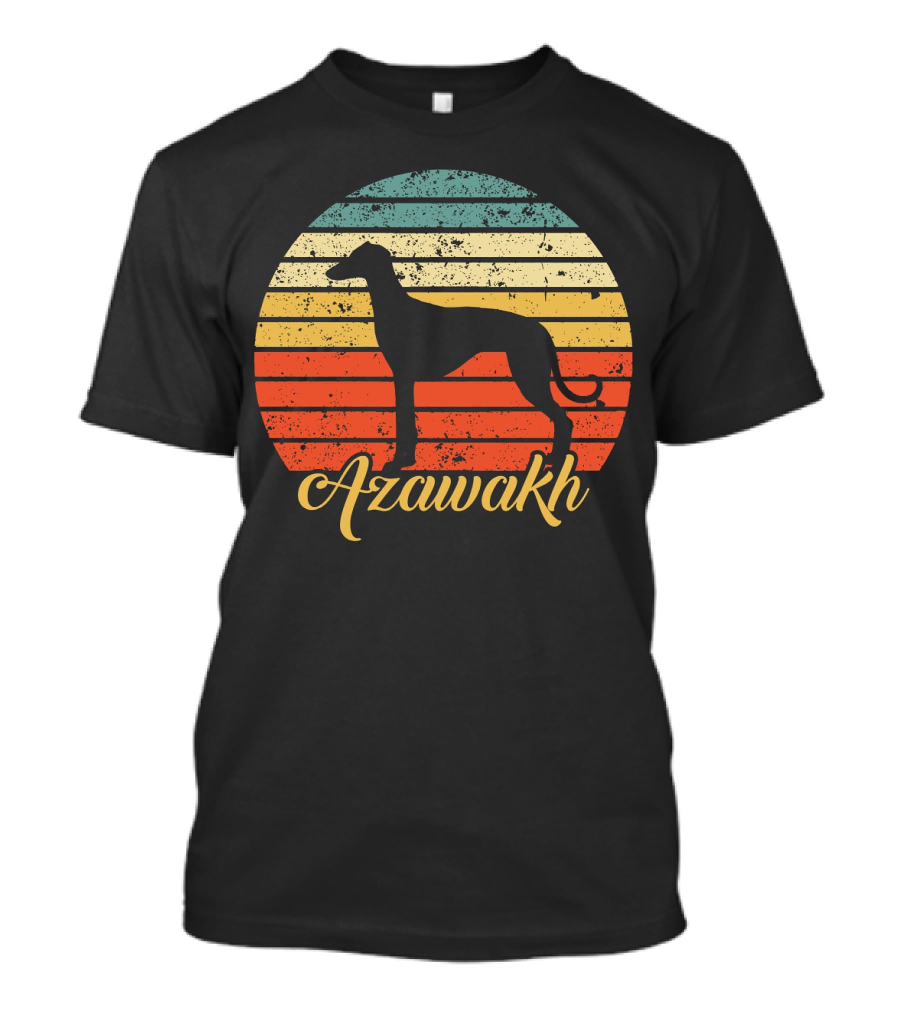 Retro Sunset Azawakh T-Shirt