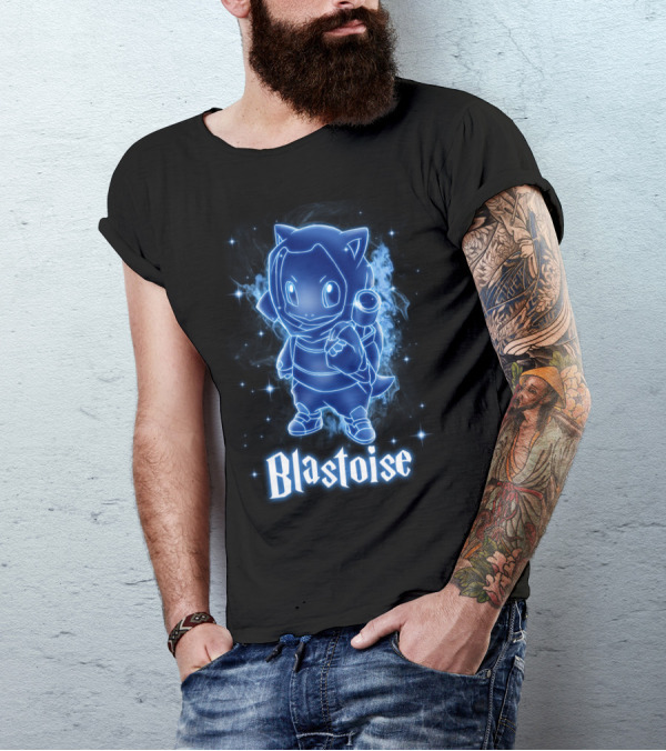 Blastoise Onesie Pokemon Patronus T-Shirt