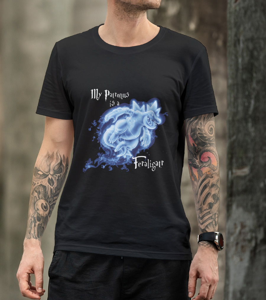 My Patronus Is A Feraligatr Pokemon Patronus T-Shirt