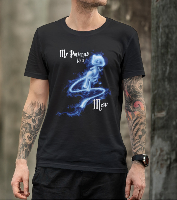 My Patronus Is A Mew Pokemon T-Shirt