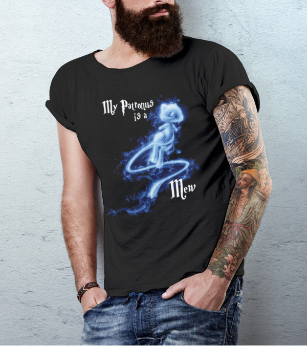 My Patronus Is A Mew Pokemon T-Shirt