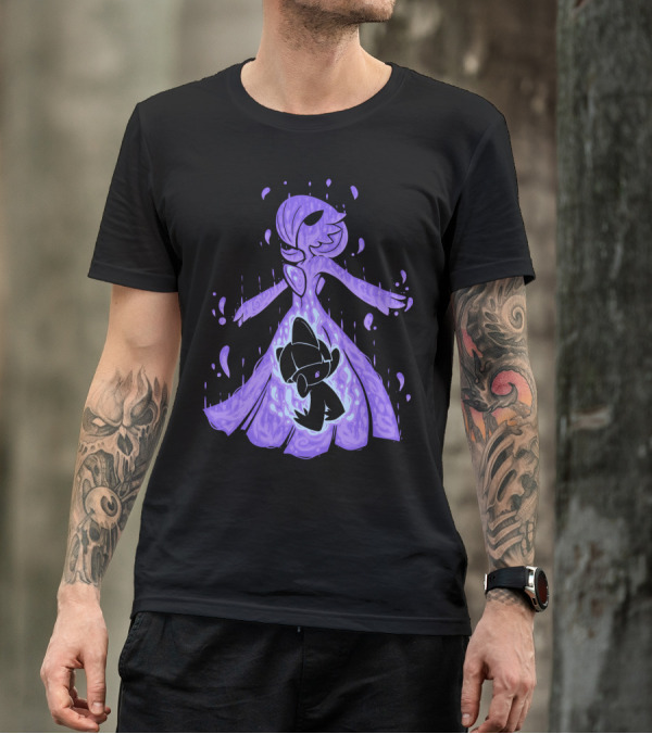 EVOLUTION POKEMON GARDEVOIR RALTS TRANSFORMATION T-Shirt