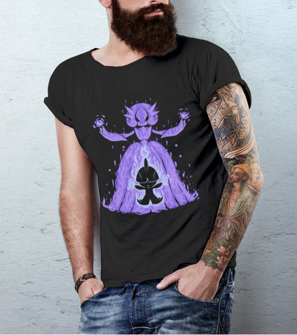 EVOLUTION POKEMON MEGA GARDEVOIR WITH PURPLE T-Shirt