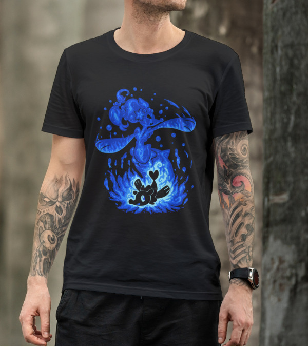 EVOLUTION POKEMON PRIMARINA ALOLAN WATER-TYPE TRANSFORMATION T-Shirt