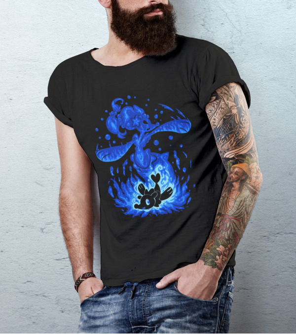 EVOLUTION POKEMON PRIMARINA ALOLAN WATER-TYPE TRANSFORMATION T-Shirt