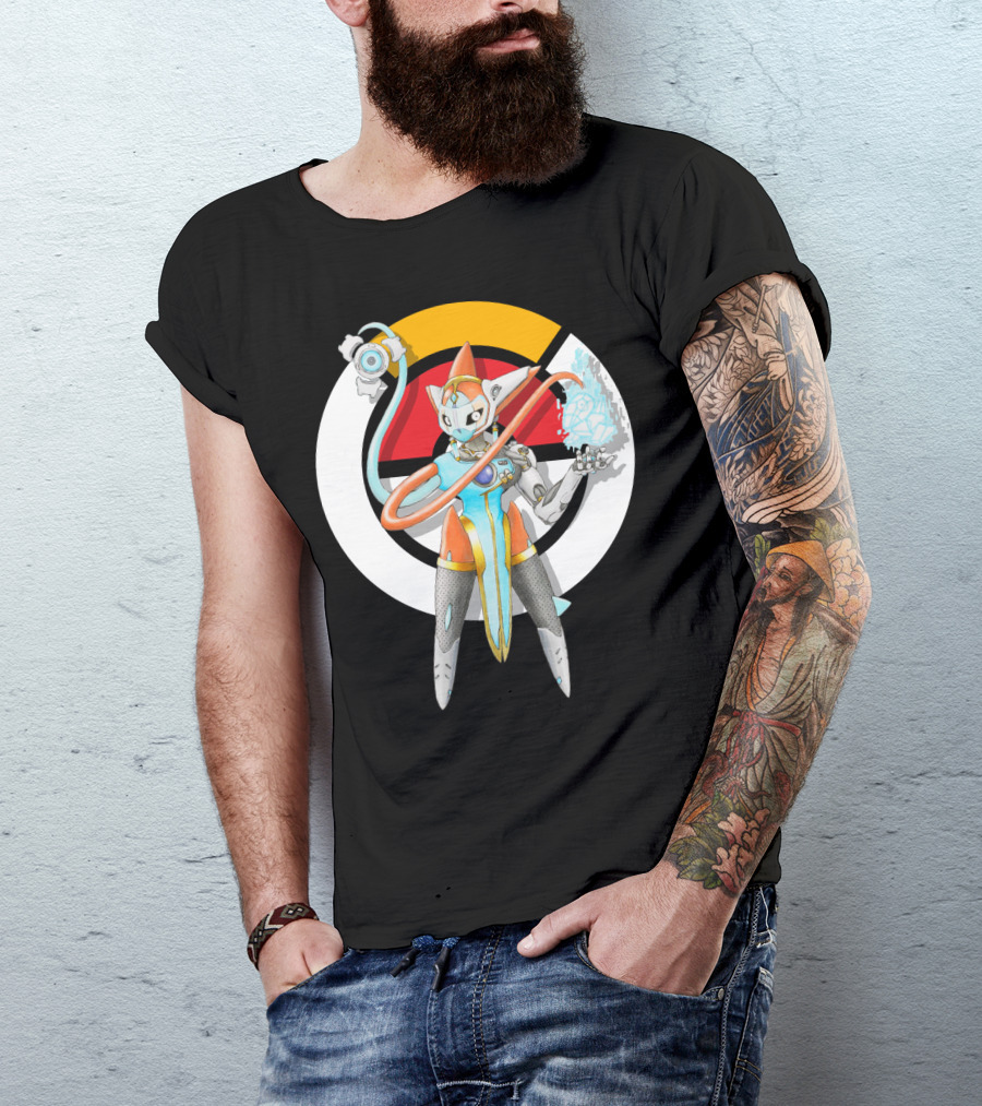 POKEMON DEOXYS X OVERWATCH SYMMETRA MASHUP T-Shirt