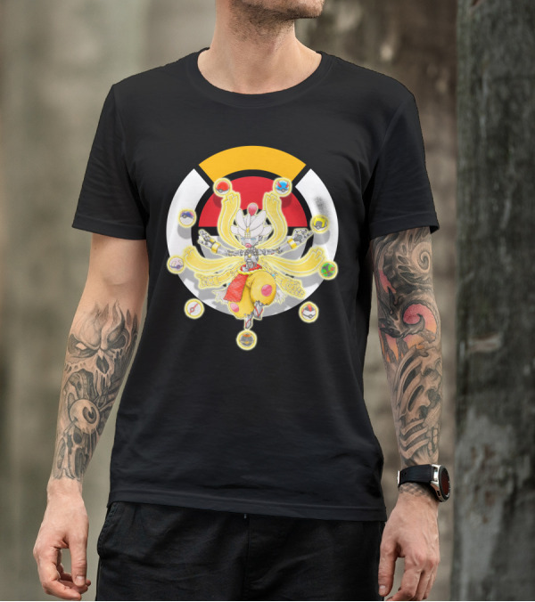 POKEMON X OVERWATCH MEGA MEDICHAM ZENYATTA CROSSOVER T-Shirt