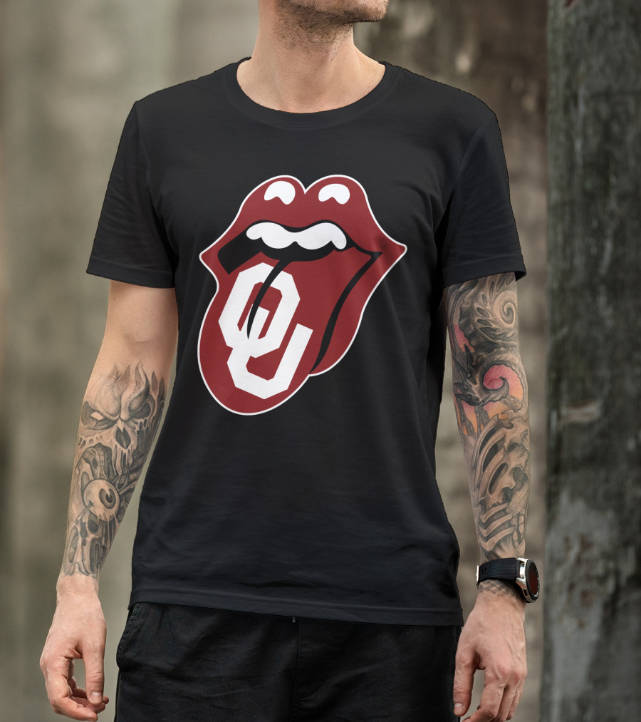 Oklahoma Sooners Rolling Stones T-Shirt
