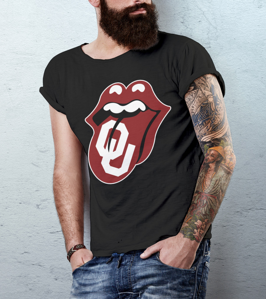 Oklahoma Sooners Rolling Stones T-Shirt