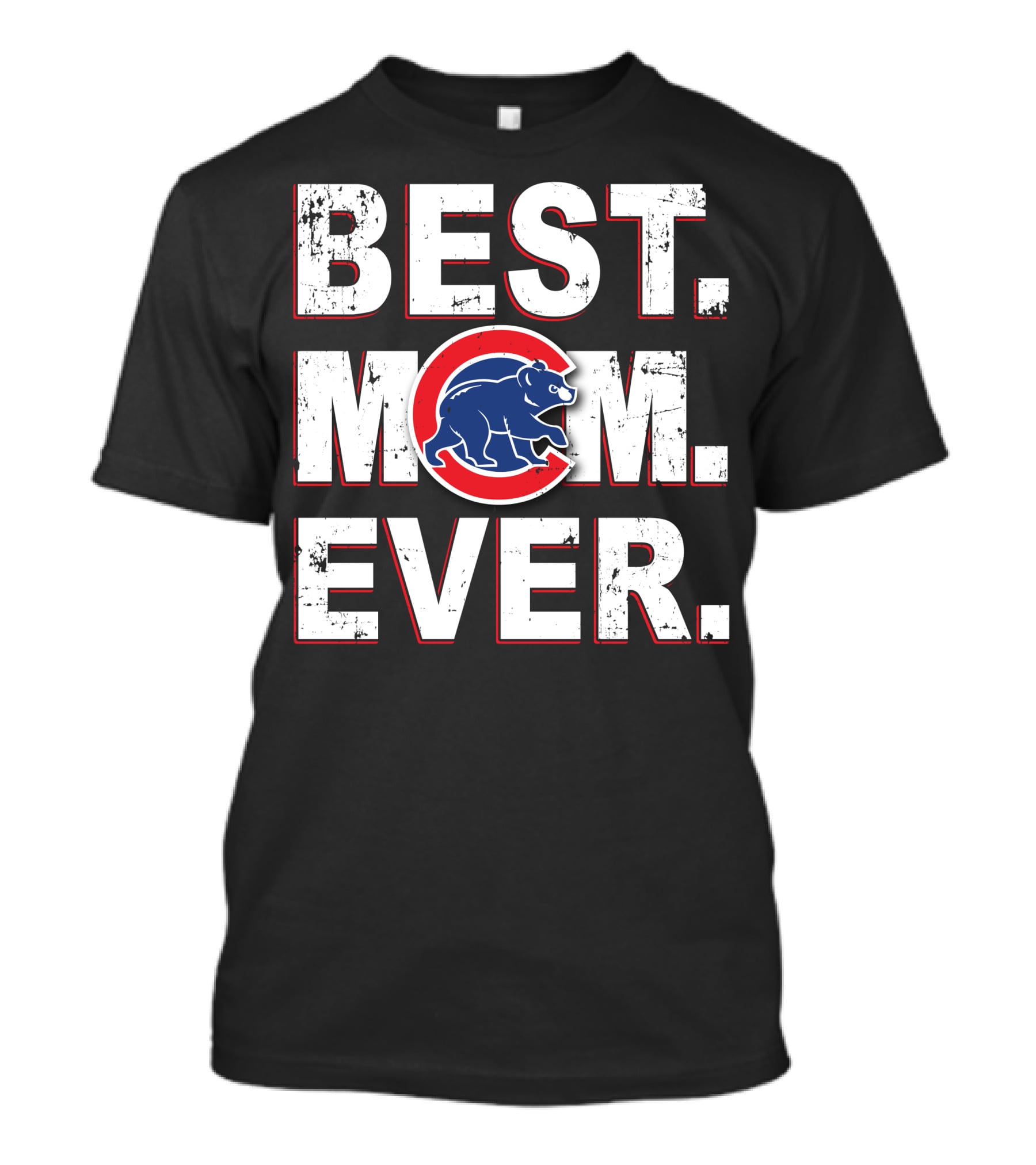 Best Mom Ever Chicago Cubs T-Shirt