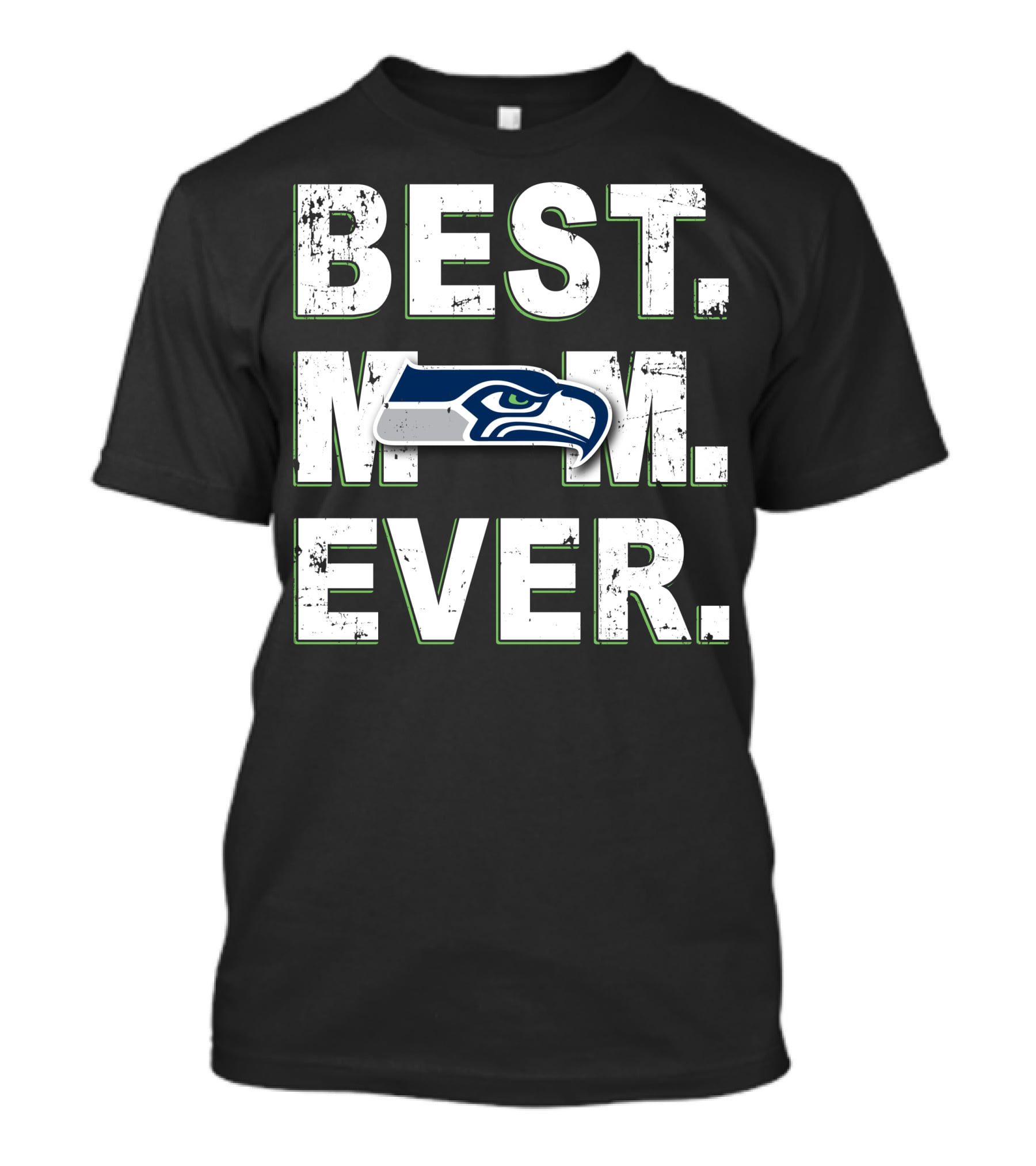Best Mom Ever Seahawks T-Shirt