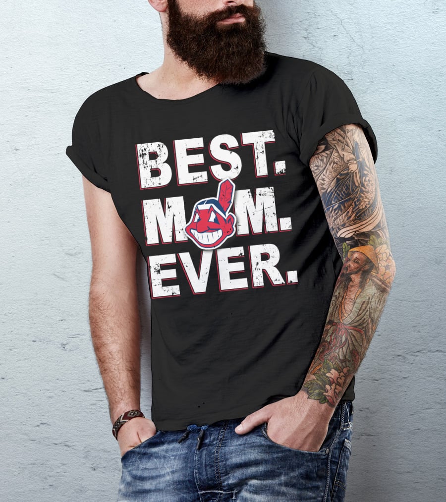 BEST MOM EVER Cleveland Guardians T-Shirt