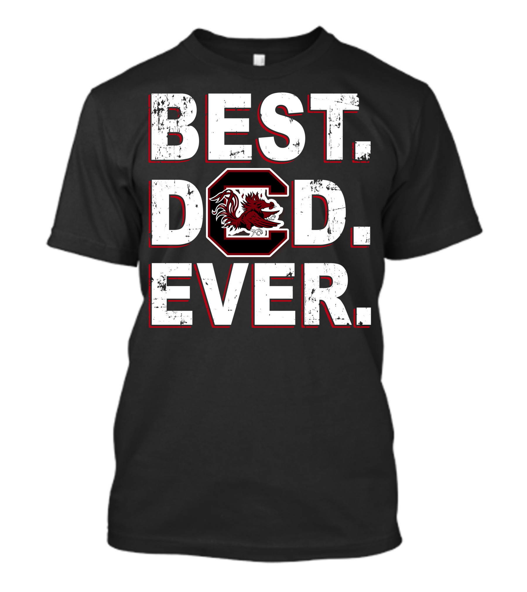 Best Dad Ever South Carolina Gamecocks T-Shirt