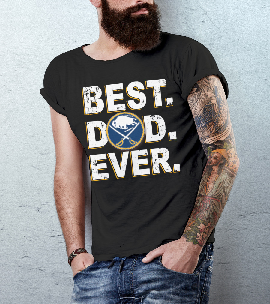 Best Dad Ever Buffalo Sabres T-Shirt