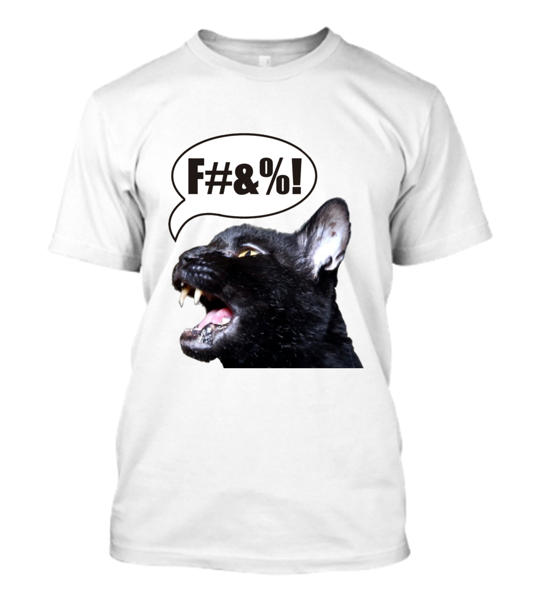 Sylvester The Talking Cat F#&% Swearing Color Changing T-Shirt