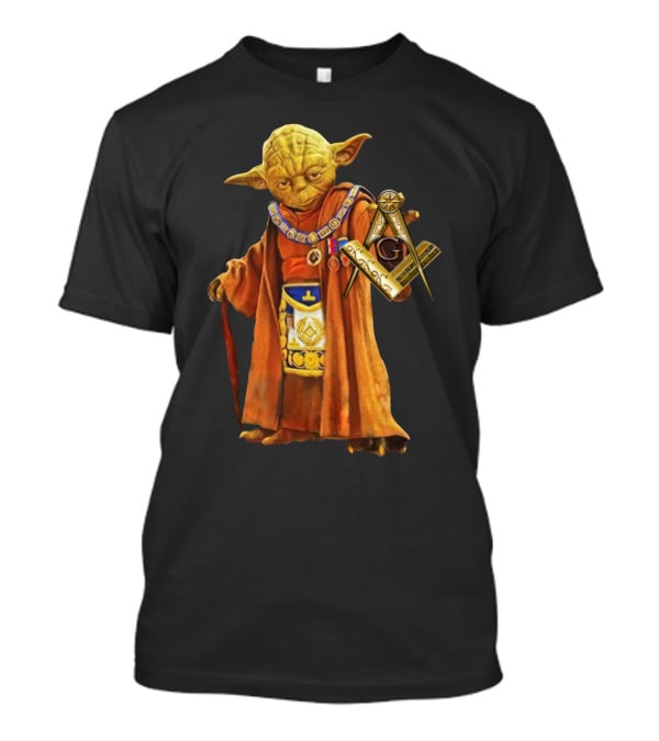 Pharaon Yoda Freemason Symbolism T-Shirt