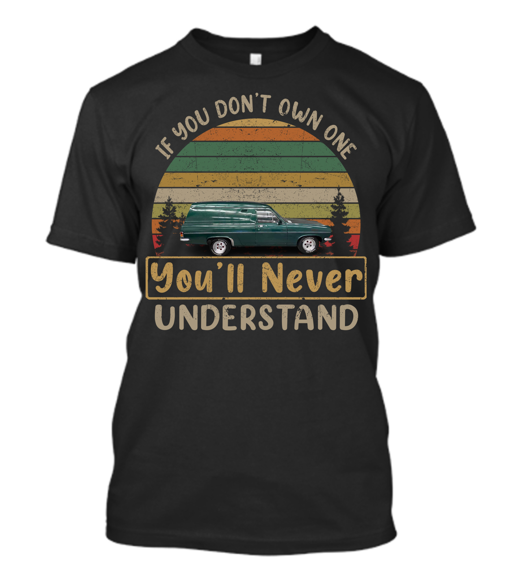 If You Don't Own One You'll Never Understand Panel Van T-Shirt