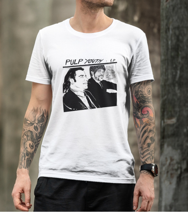 Pulp Youth LP Vintage Characters Comic T-Shirt