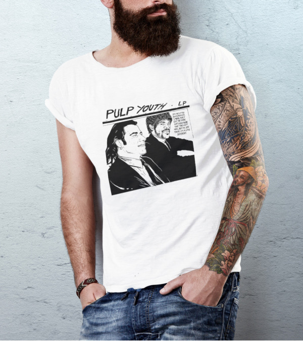 Pulp Youth LP Vintage Characters Comic T-Shirt