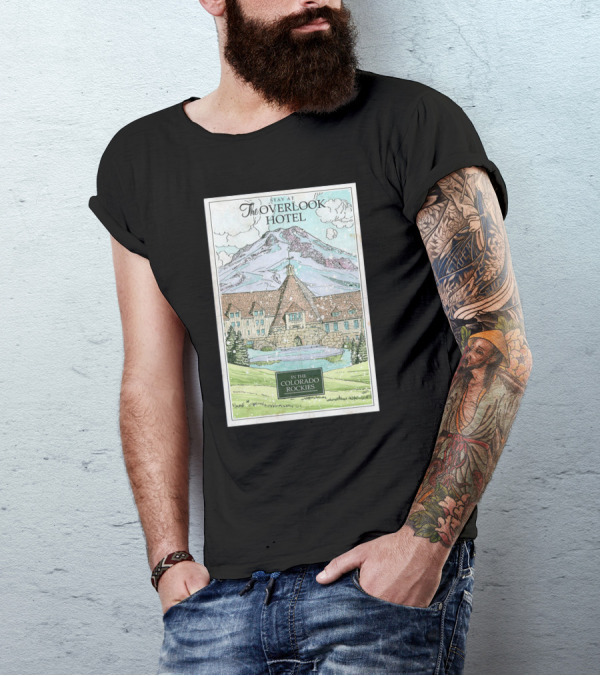 Stay At The Overlook Hotel In The Colorado Rockies Snowy Mountain T-Shirt