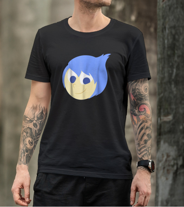 Disney Pixar Inside Out Joy Character Face T-Shirt