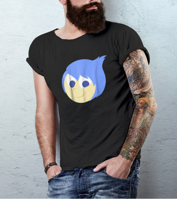 Disney Pixar Inside Out Joy Character Face T-Shirt