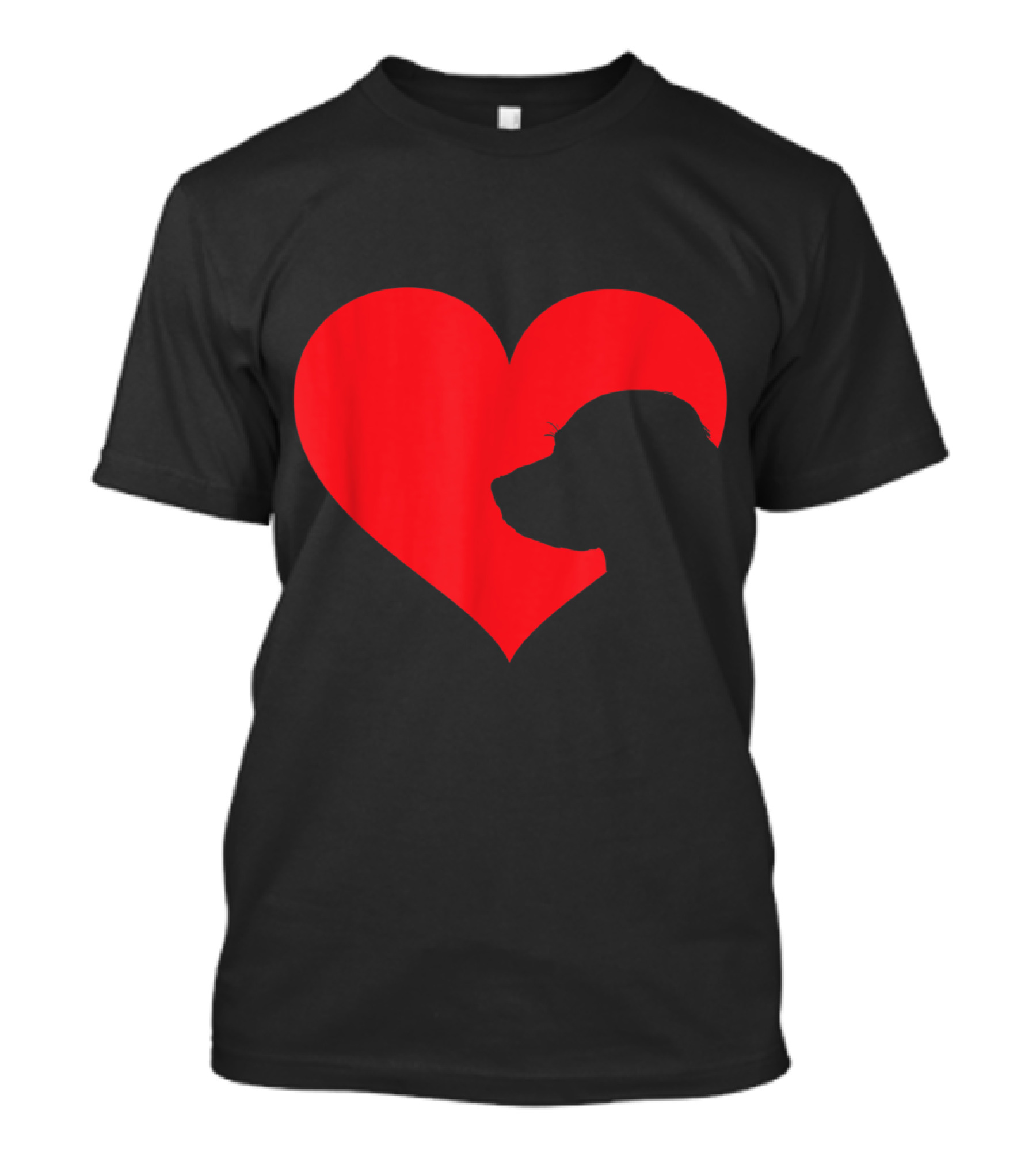 Labrador Retriever Heart For Lab Lovers T-Shirt