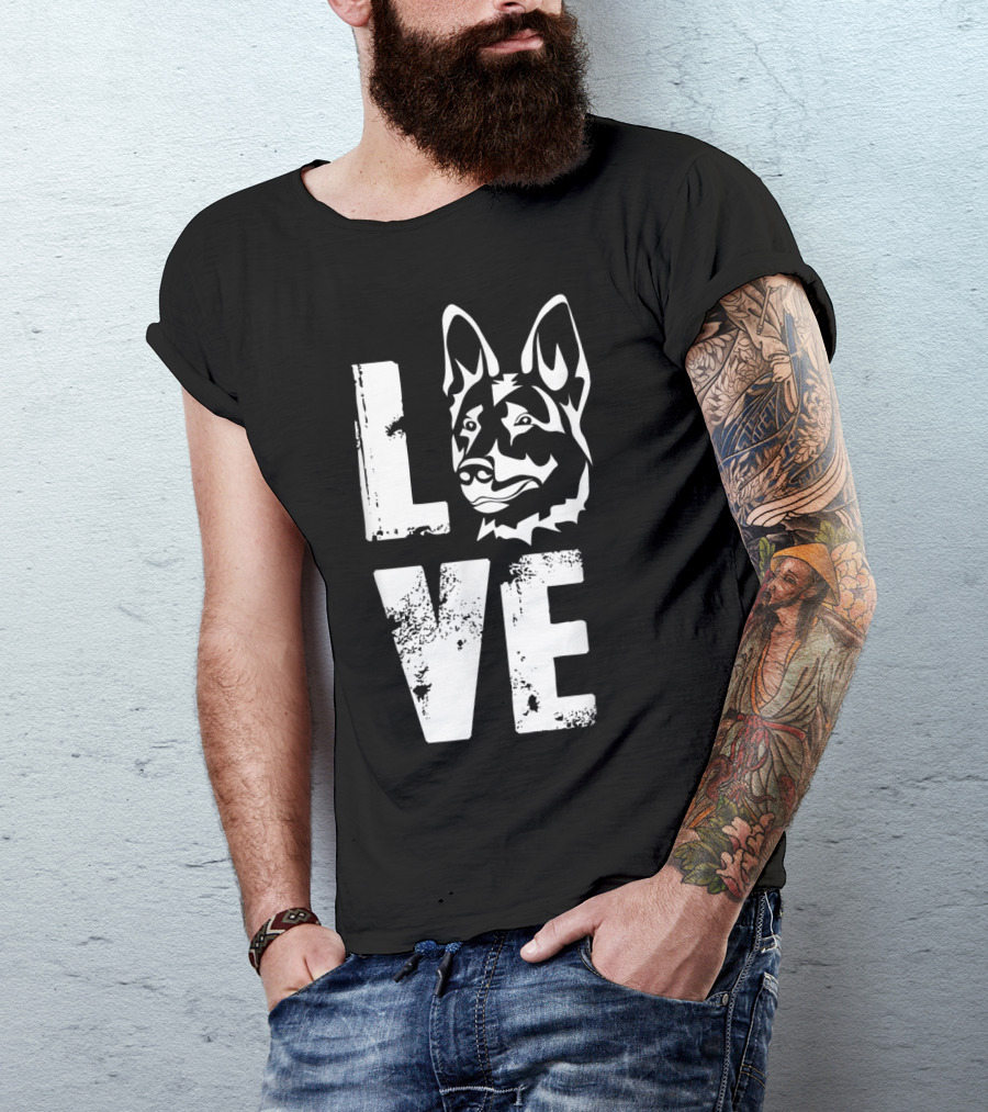 LOVE German Shepard T-Shirt
