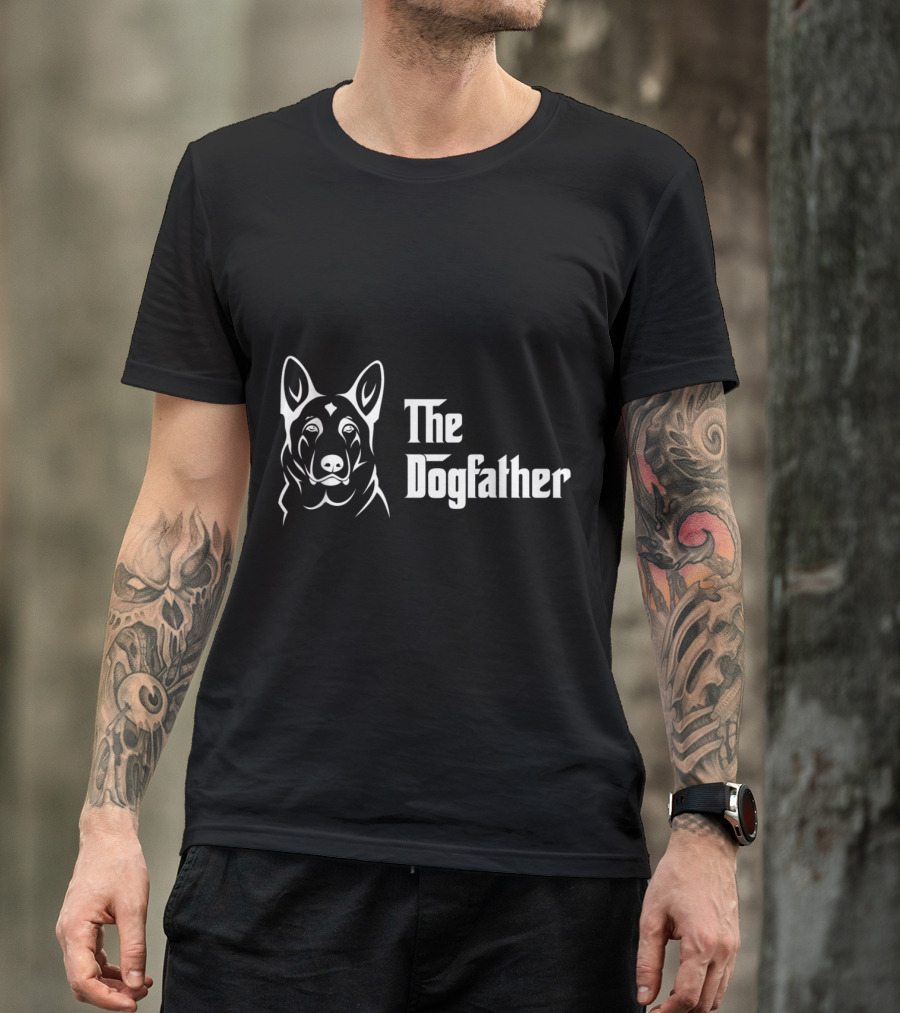 The Dogfather Funny Dog Owner German Shepherd T-Shirt