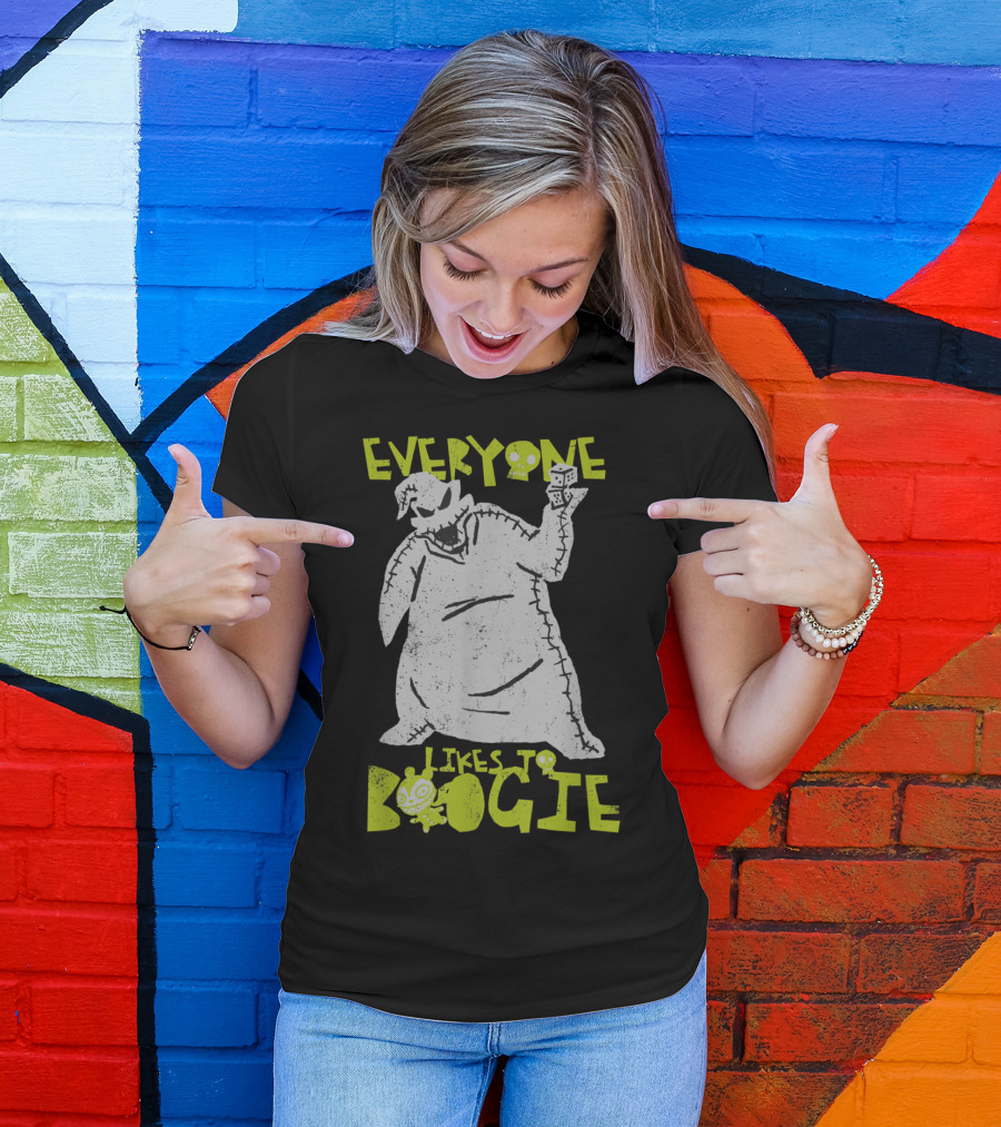 Everyone Likes To Boogie Disney The Nightmare Before Christmas Oogie Boogie T-Shirt