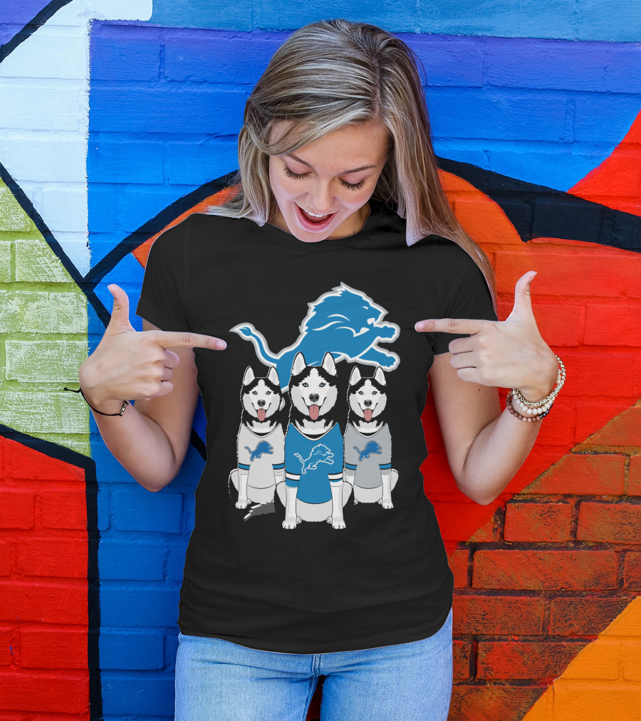 Detroit Lions Husky T-Shirt