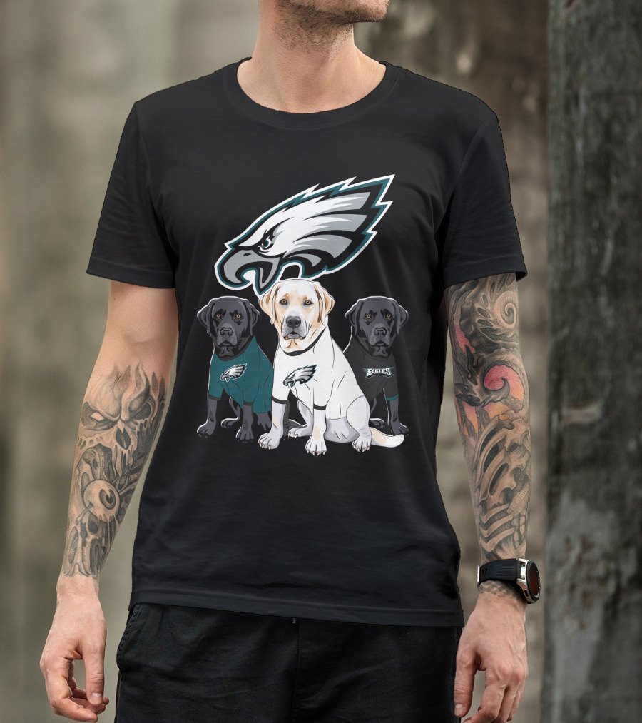 Eagles Labrador Trio T-Shirt