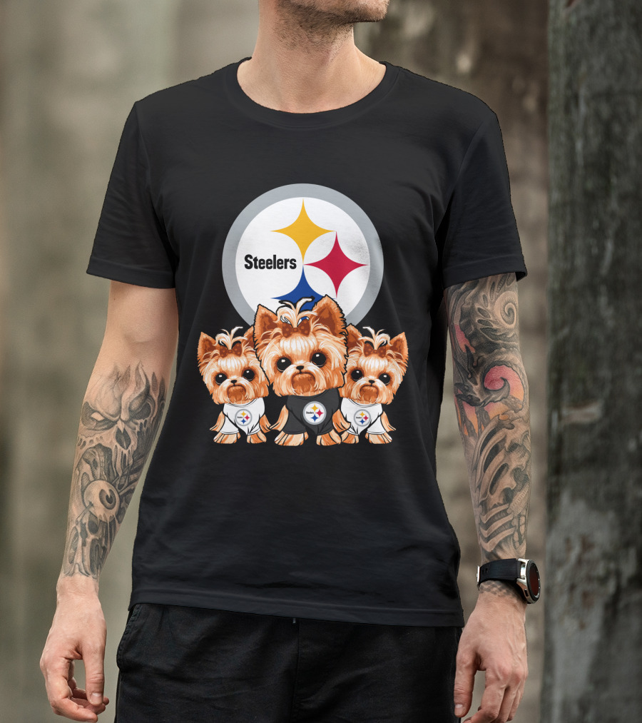 Steelers Yorkshire Terriers T-Shirt