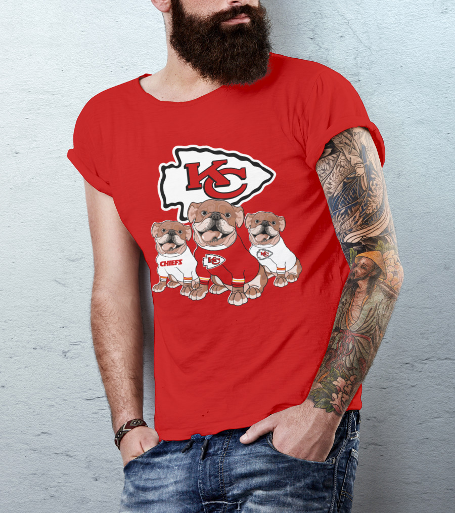 Kansas City Chiefs Bulldog T-Shirt