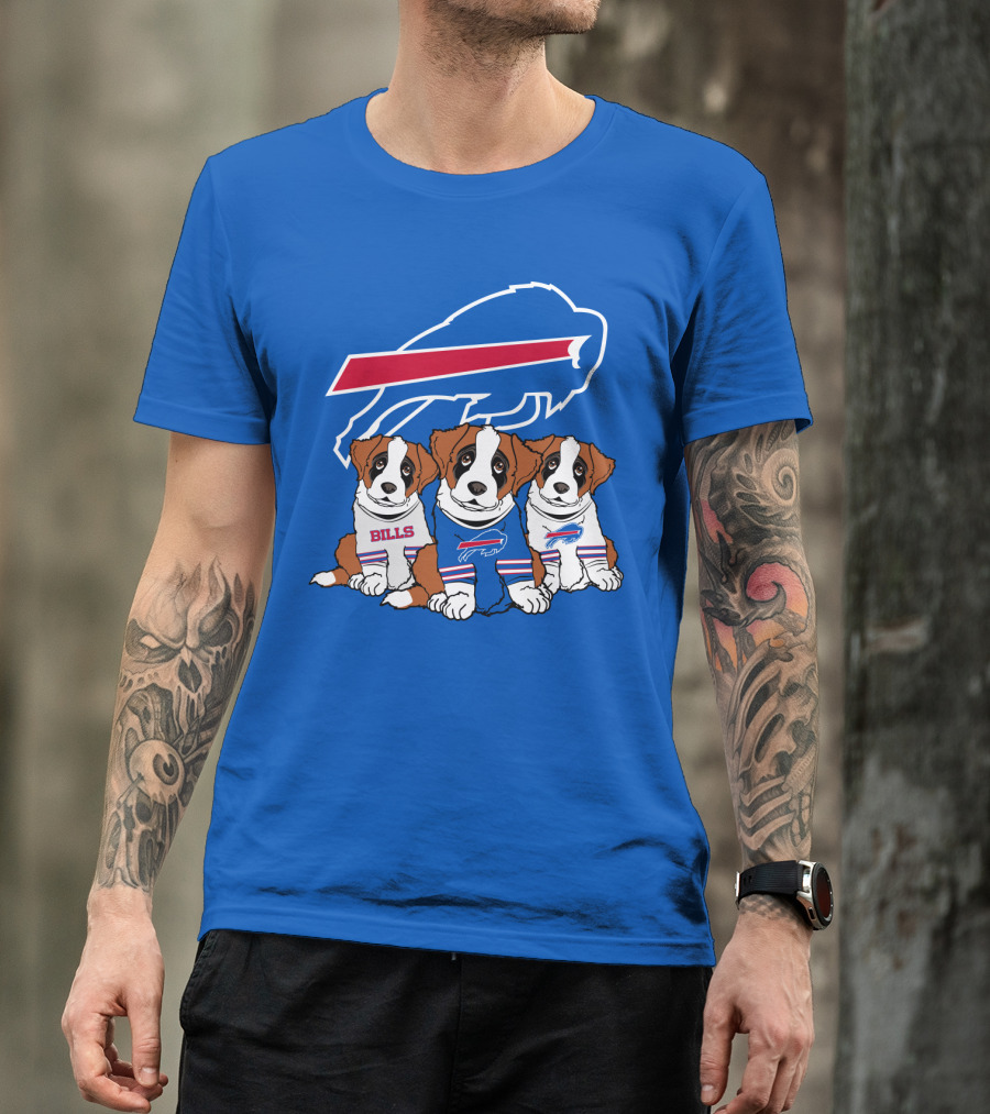 Buffalo Bills Puppies T-Shirt