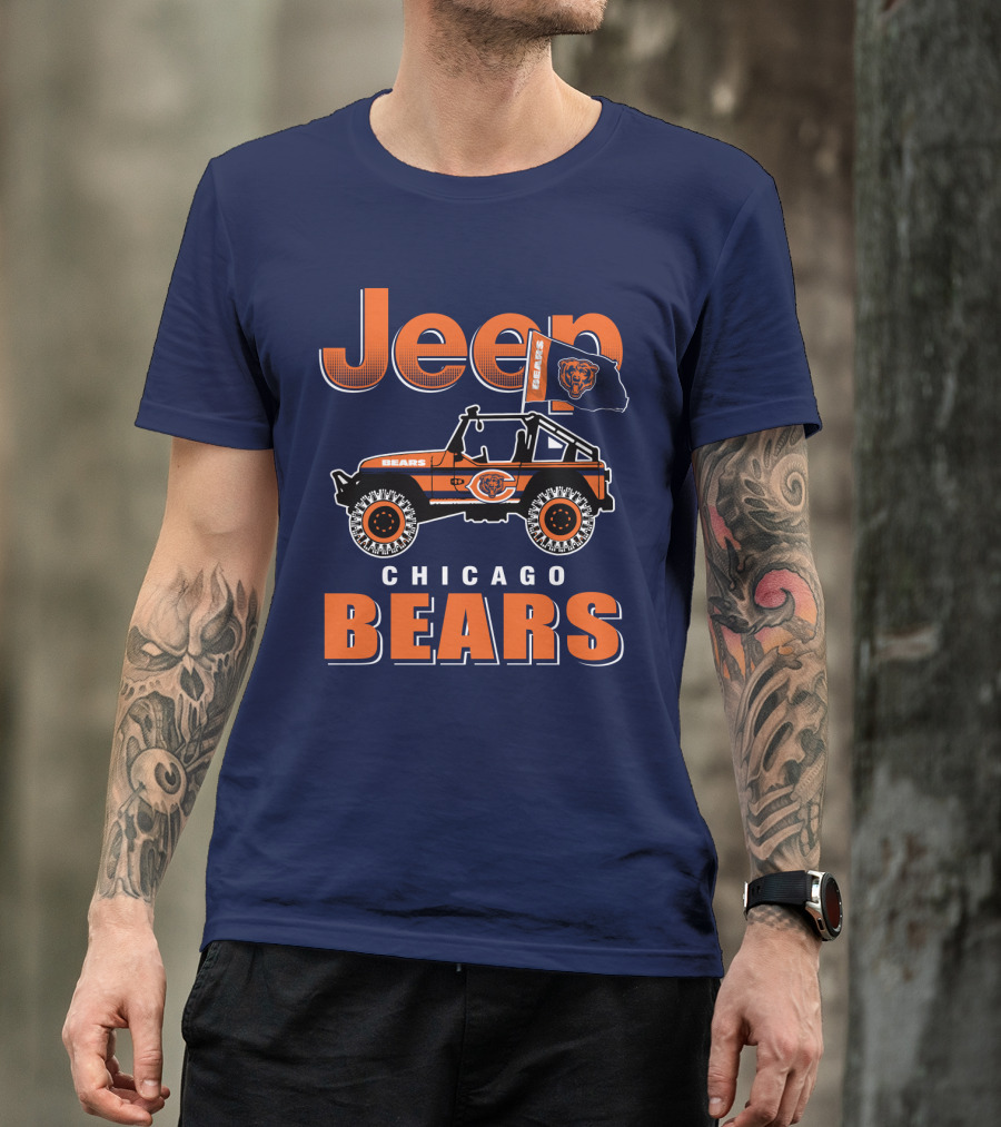 Jeep Chicago Bears T-Shirt