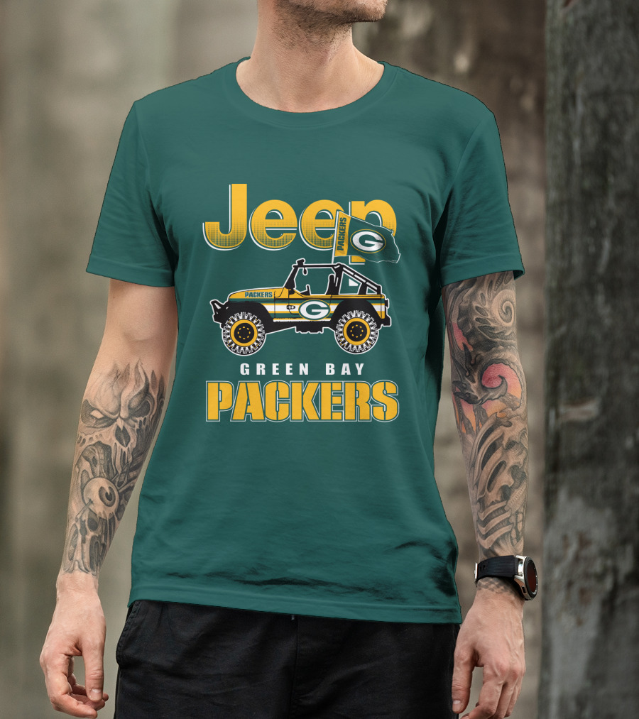 Jeep Green Bay Packers T-Shirt
