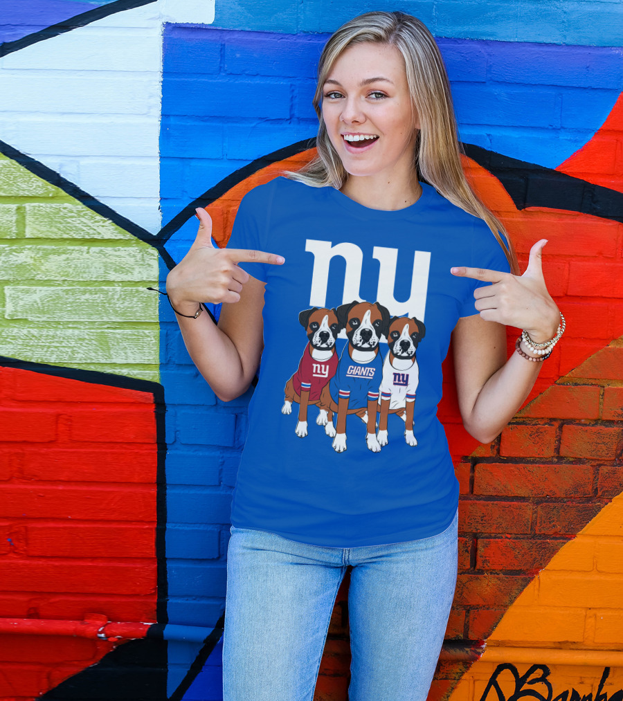 New York Giants Three Boxer T-Shirt