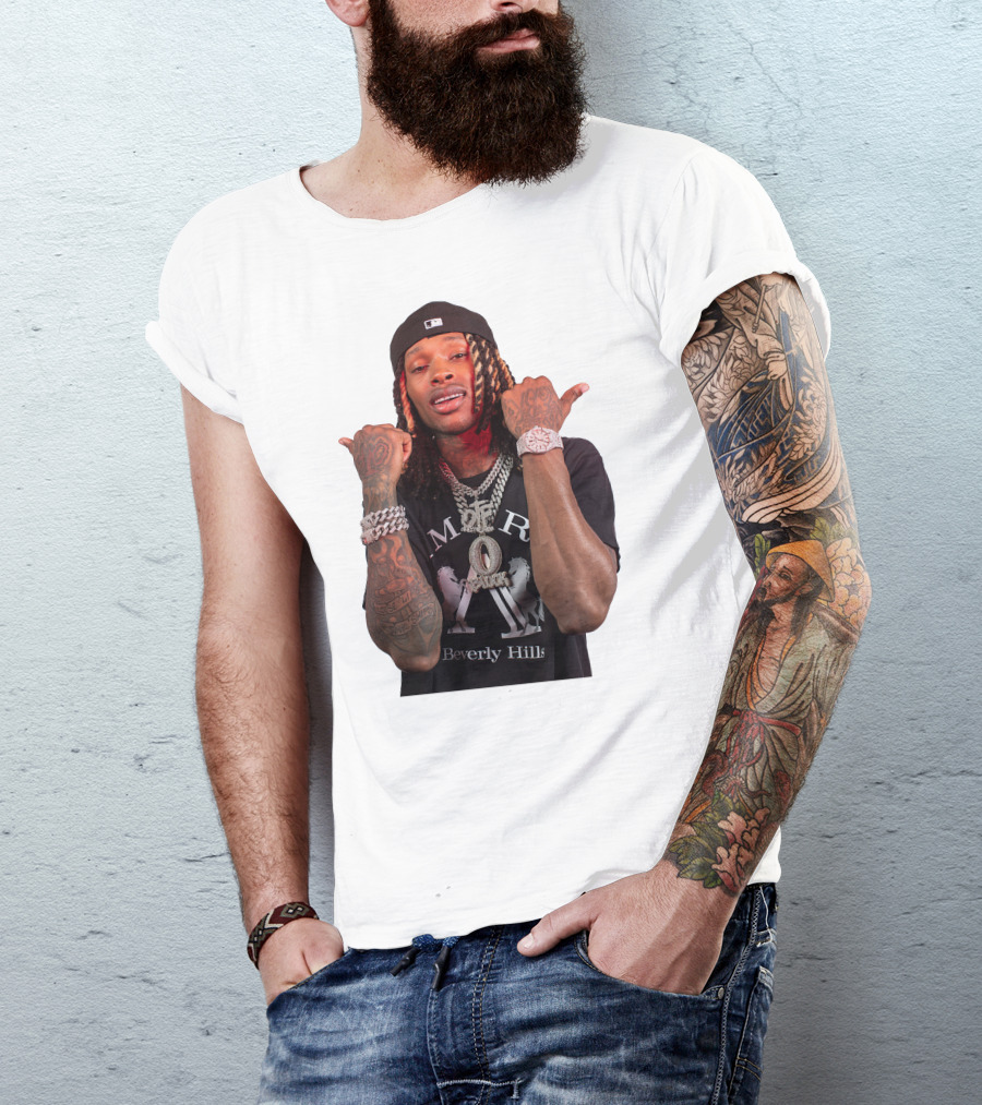 Tekashi 69 King Von M Beverly Hills Chain Tattoos Cap T-Shirt