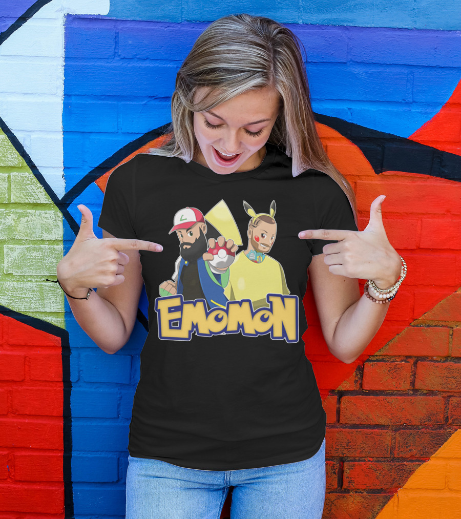 Emomon Pikachu Trainer T-Shirt